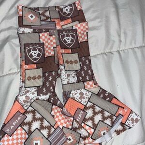 Ariat Multicolor Patchwork Flare Pants